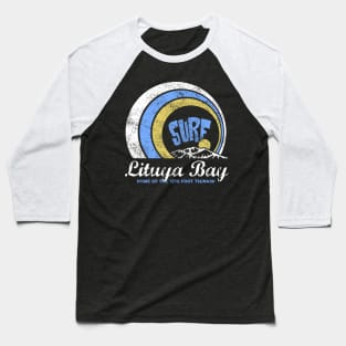 Surf Lituya Bay, Alaska Baseball T-Shirt